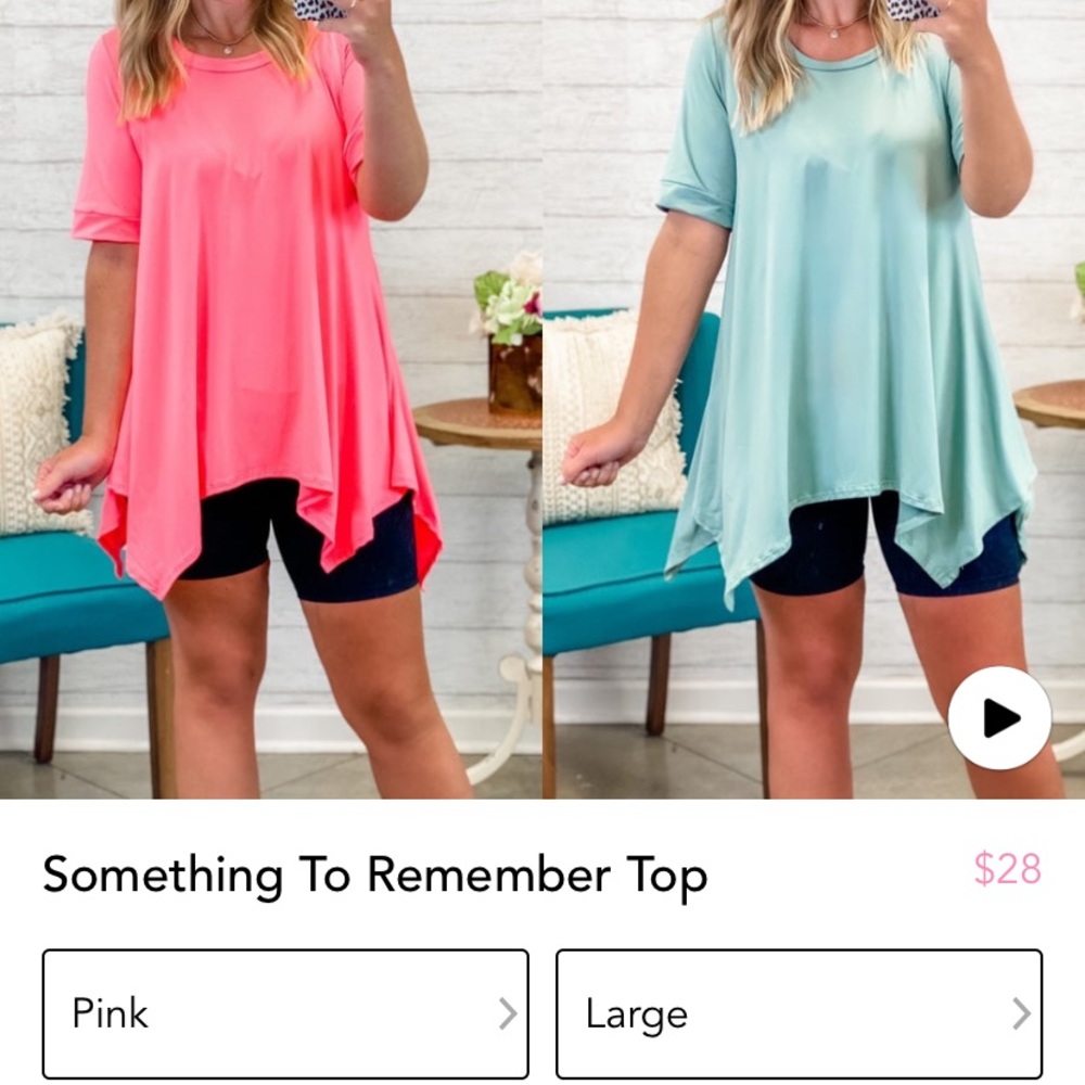 Brand New! Hot Pink Top